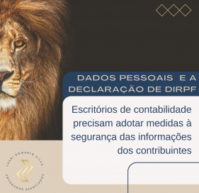 Dados Pessoais e a Declaração de DIRPF